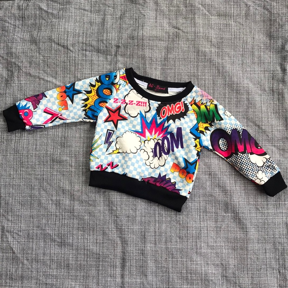 Baby boy AQ Sport Comic Sweatshirt